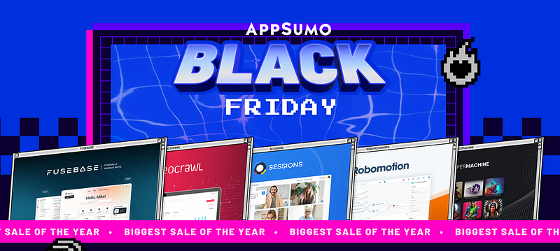Appsumo Black Friday Sale 2023
