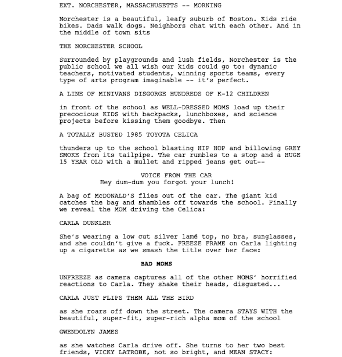 Page One: “Bad Moms” (2016)