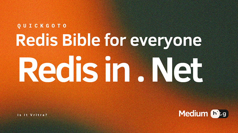Everything about Redis in .NET with ABP.io | Sold Out!