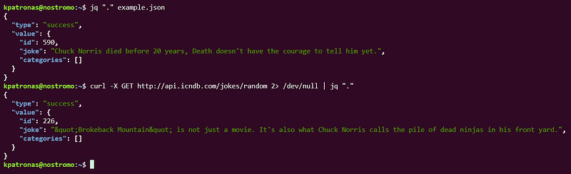 jq: sed for JSON