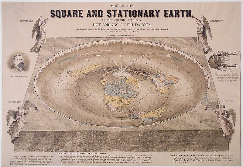 The United States of the Flat Earth