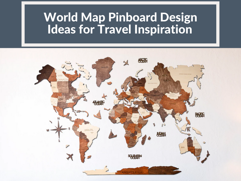 buy world map pinboard