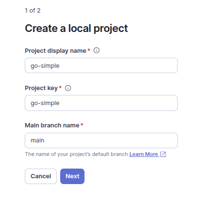 Add SonarQube to the Golang project