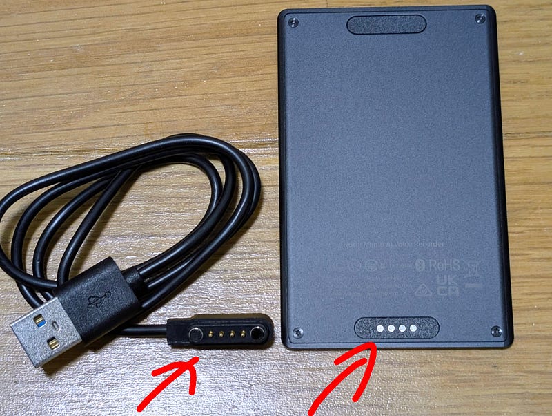 Back panel with certifications