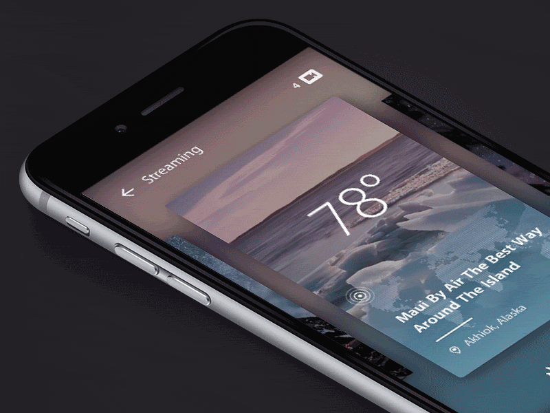 Weather travel app by Adam Balazy