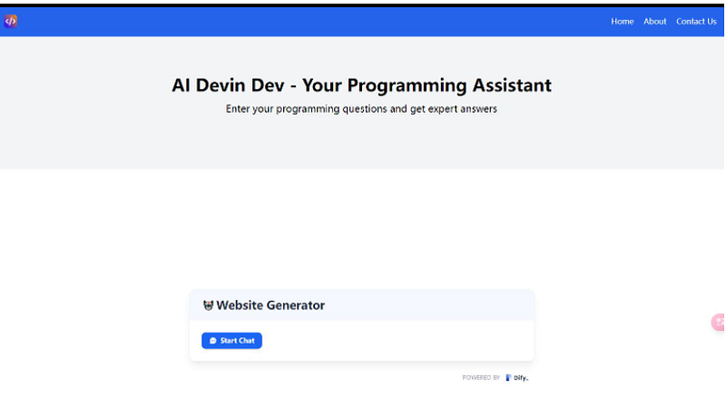 AI Devin Dev — Your Programming Assistant