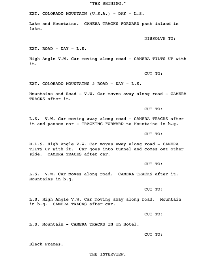 Page One: “The Shining” (1980)