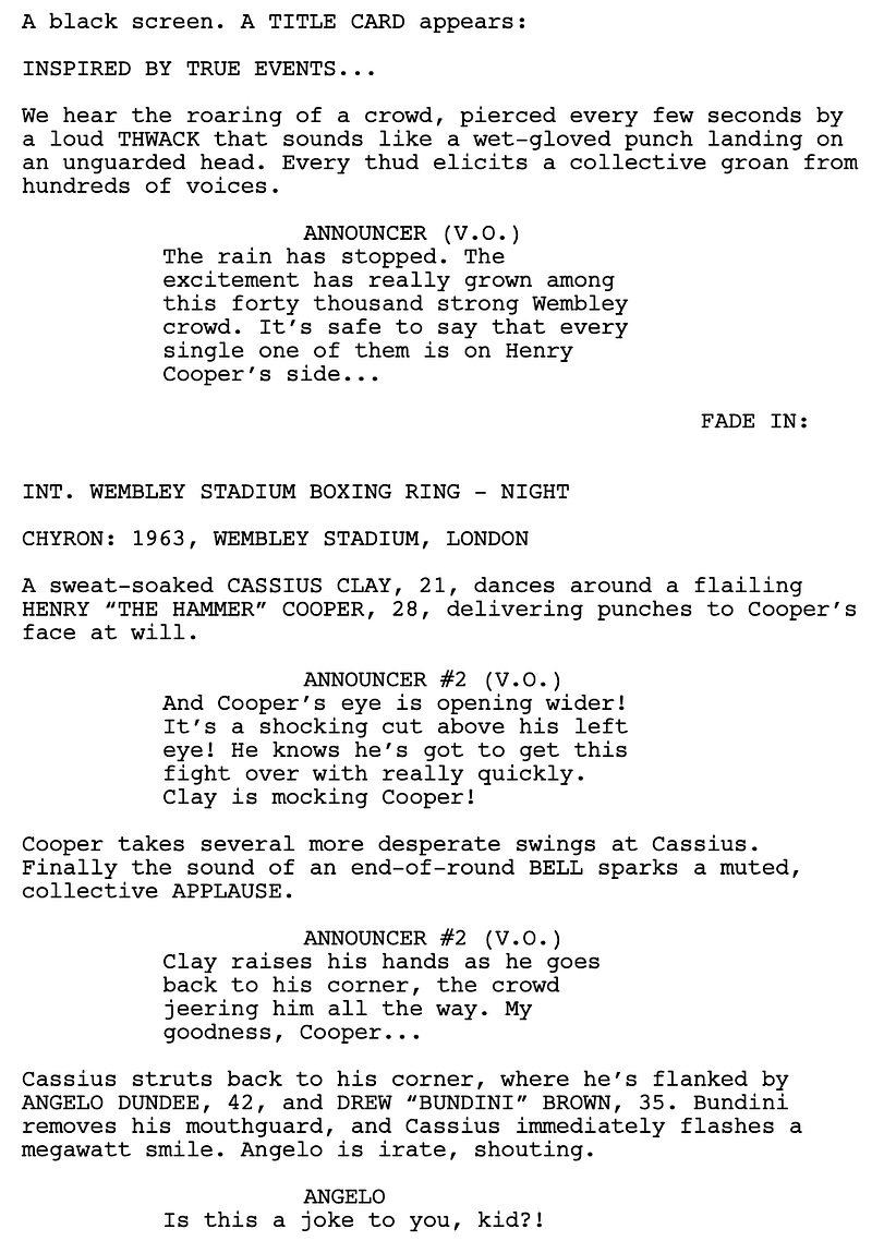Page One: “One Night in Miami…” (2020)