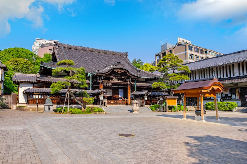 Tokyo’s Sengaku-ji temple complex where the the acclaimed classic Chushingura drama reached its climax
