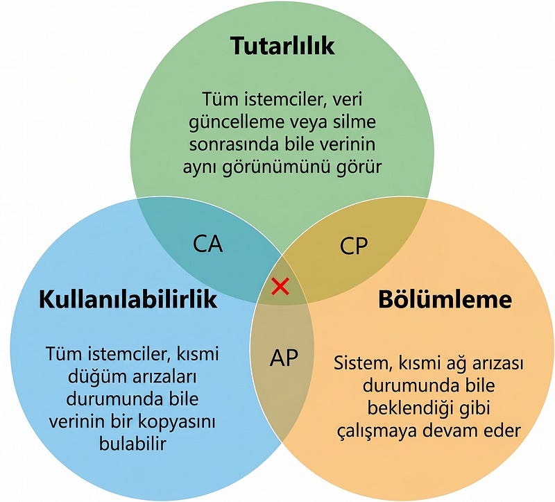 CAP Teoremi: Dağıtık Sistemlerin Görünmez Sınırları ve Mimari Tercihler
