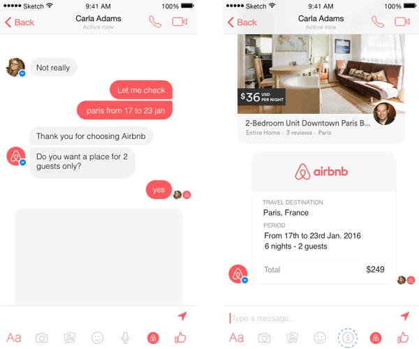 airbnb chat bot 