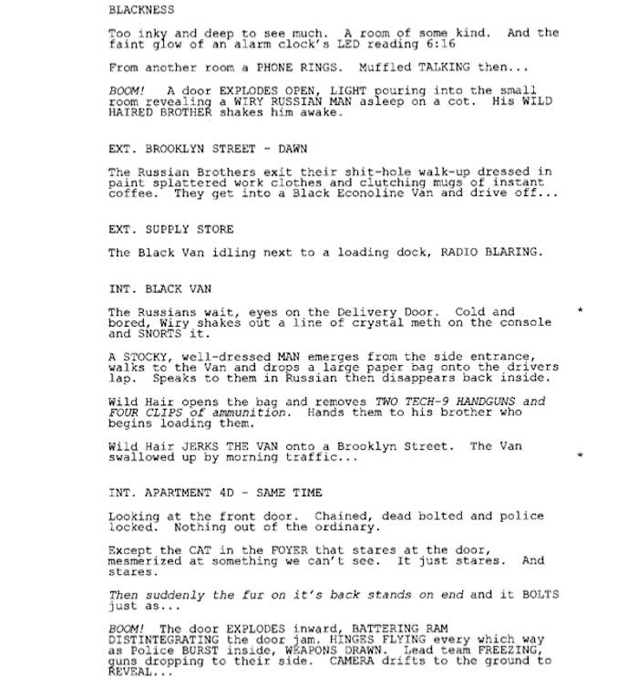 Page One: “16 Blocks” (2006)