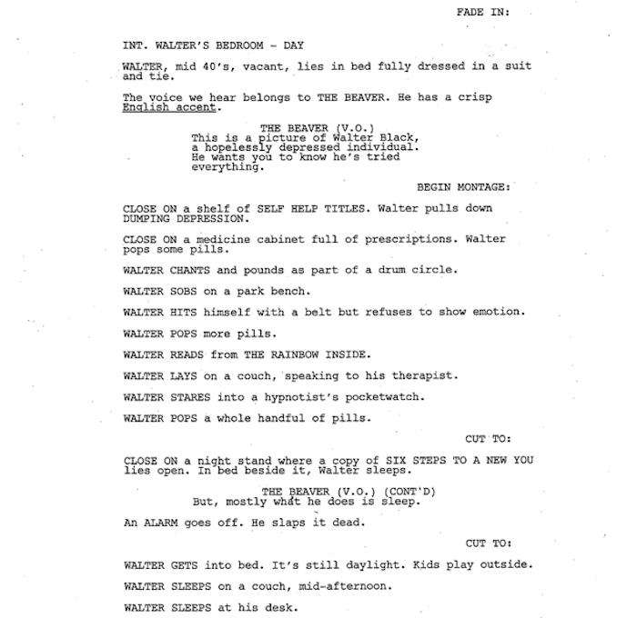 Page One: “The Beaver” (2011)