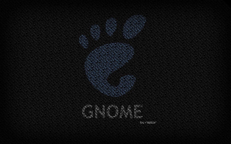 A Custom GNOME wallpaper. (Credit: R4PT0R on pling.com)