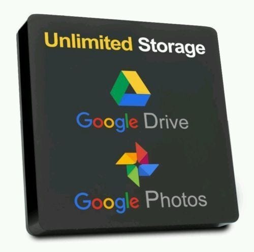 500TB+Google-Drive-Lifetime Unlimited cloud-storage-No-Hard-Drive-Download | eBay