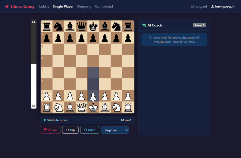 How I Added an AlphaZero-Style AI Engine and LLM Coach to My Chess App, All Running in the Browser