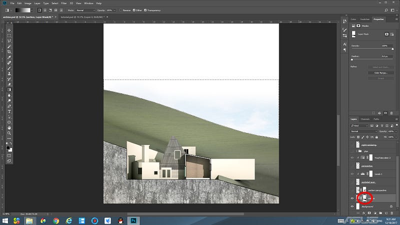 architecture presentation board layout techniques in photoshop