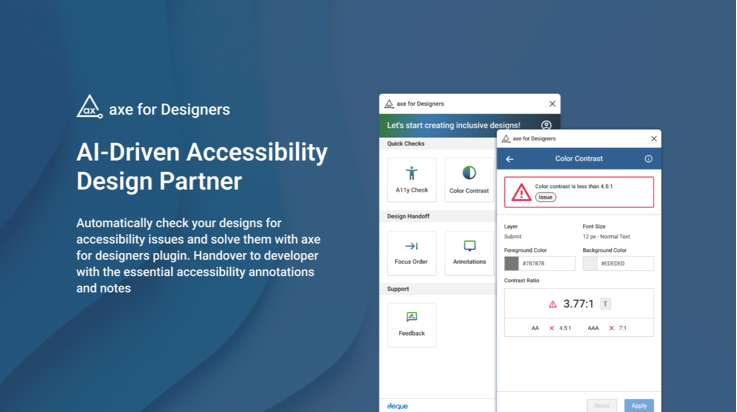 Free AI-powered accessibility checker built by Deque, the same team behind the axe testing engine used by developers worldwide.
