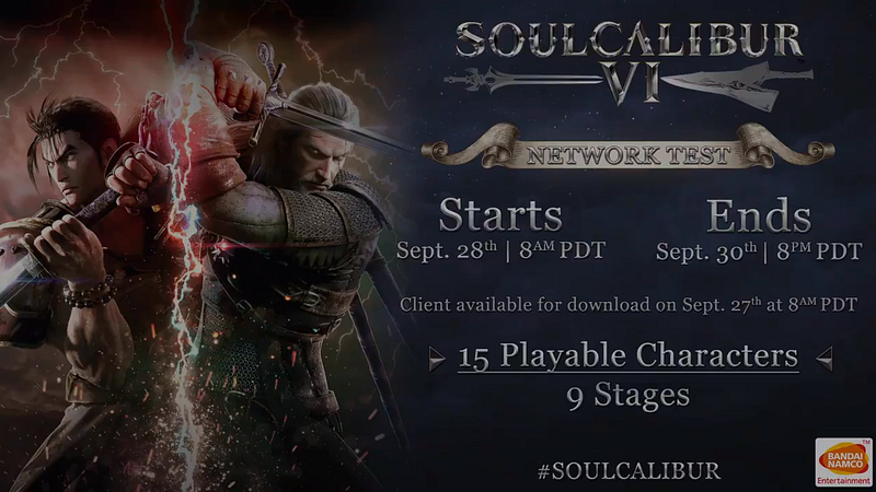 SoulCalibur 6 nabídne online betu — už příští víkend!