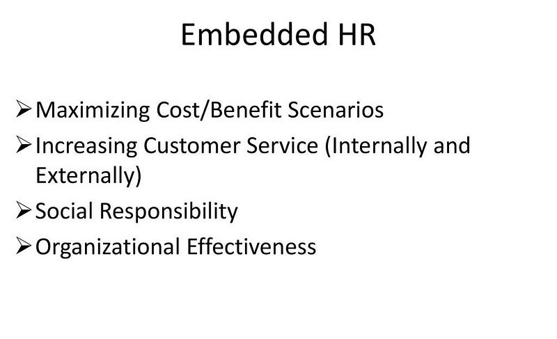 Embedded HR
