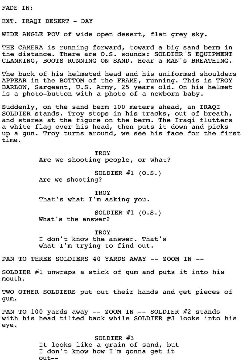 Page One: “Three Kings” (1999)