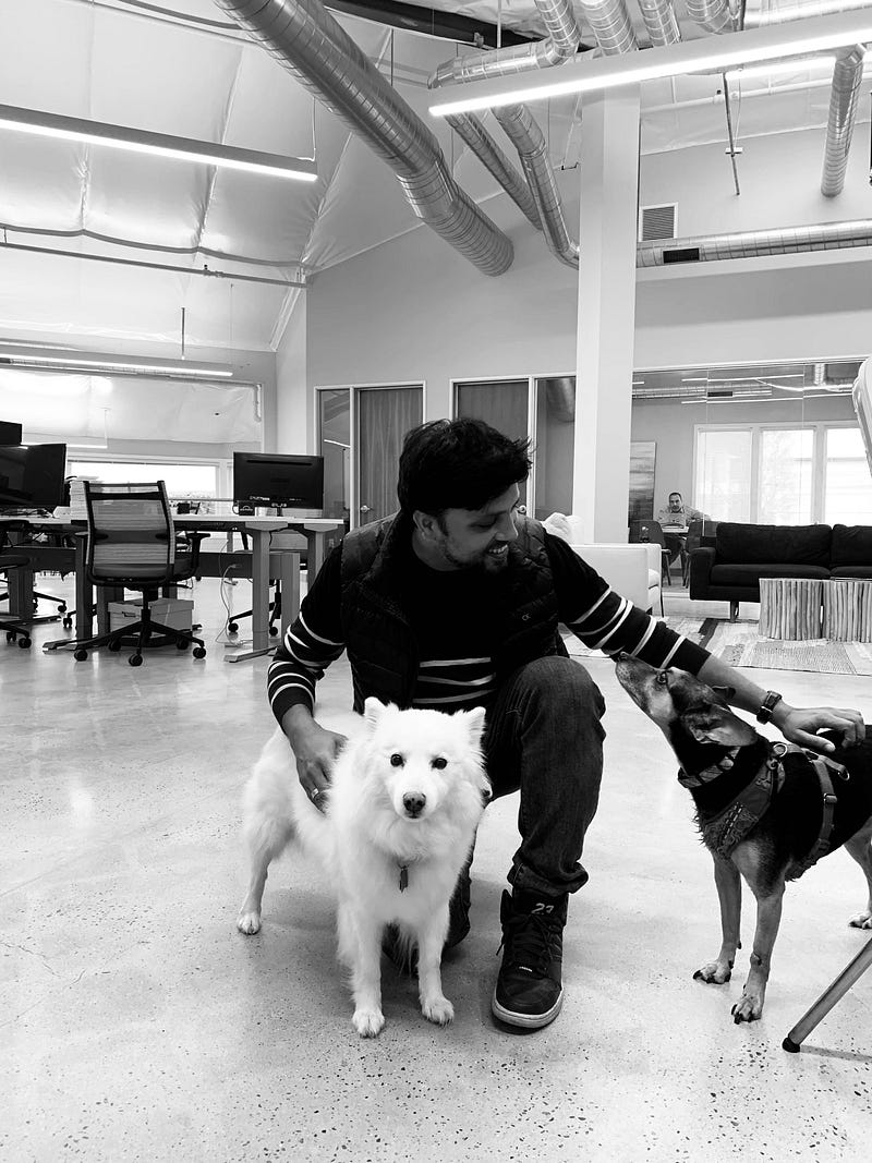 pups Biela and Josie, all thanks to my colleagues who bring these loved ones to office, to make it an even happier place!