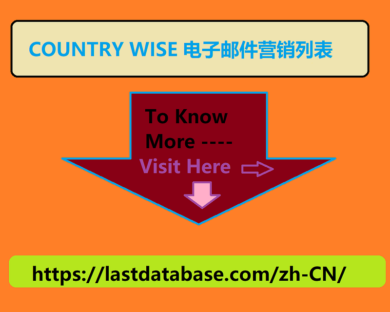COUNTRY WISE 电子邮件营销列表