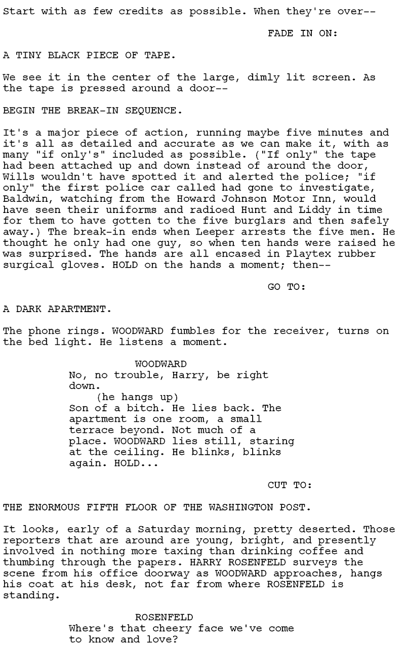 Page One: “All the President’s Men” (1976)
