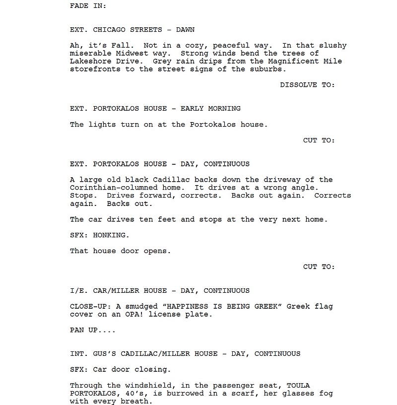 Page One: “My Big Fat Greek Wedding 2” (2016)