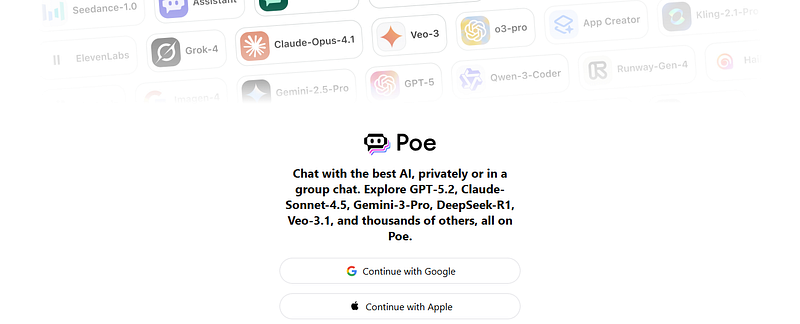 poe.com by quora
