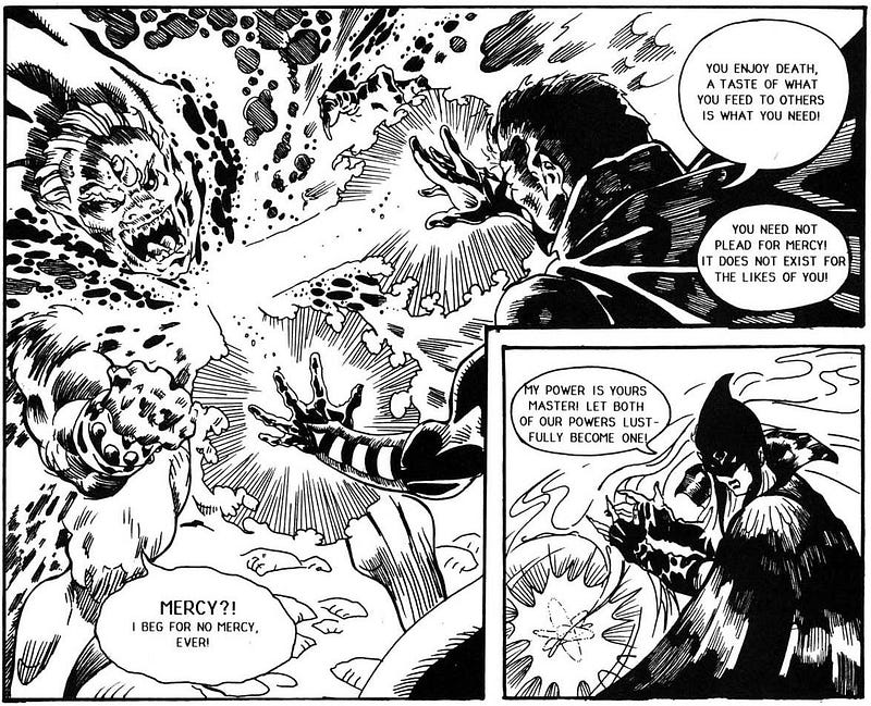Tim Vigil’s “Kirby Crackle” art from Dragon Quest from Silverwolf