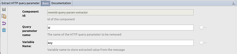 Extract HTTP Query Parameter properties