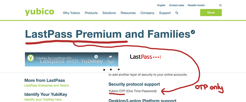 [Works with Yubikey: LastPass](https://www.yubico.com/works-with-yubikey/catalog/lastpass-premium-and-families/) [21]