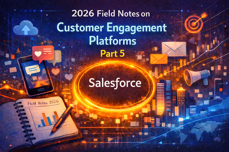 2026 Field Notes on Customer Engagement Platforms — Part 5: Salesforce Marketing Cloud (Agentforce Marketing)