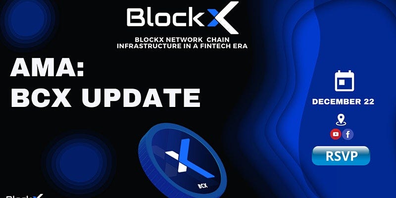 blockx network p2pb2b ama for BCX Listing