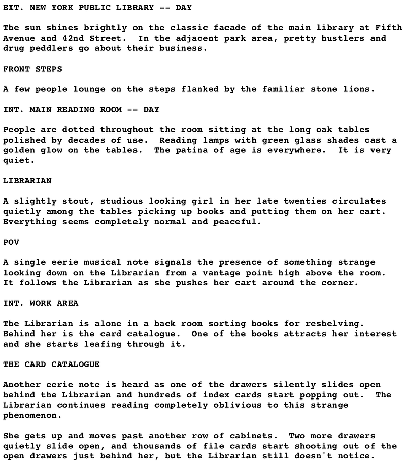 Page One: ‘Ghostbusters’ (1984)