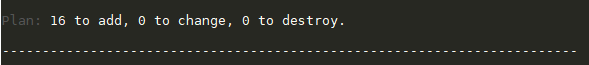 Terraform Plan — No errors Terraform Plan — No errors