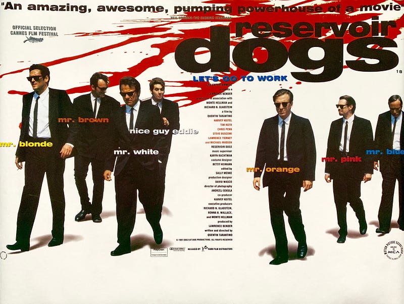 “Reservoir Dogs” (1992)