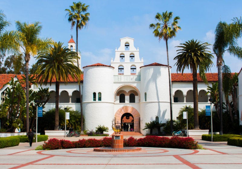 An image of San Diego State University (SDSU).