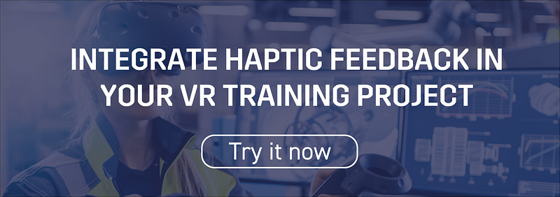 haptic feedback in vr training