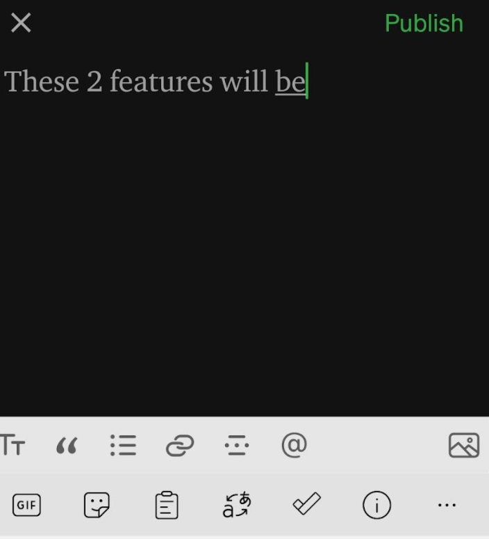 The story editing features will be removed from the Medium app