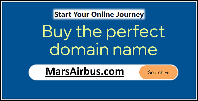 Marsairbus.com domain for sale