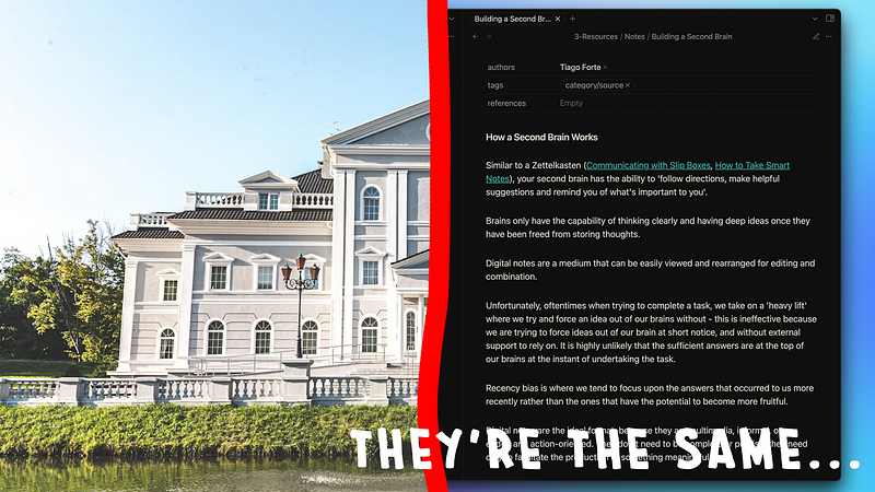 Your PKM System Should be Treated the Same Way You Treat Your House