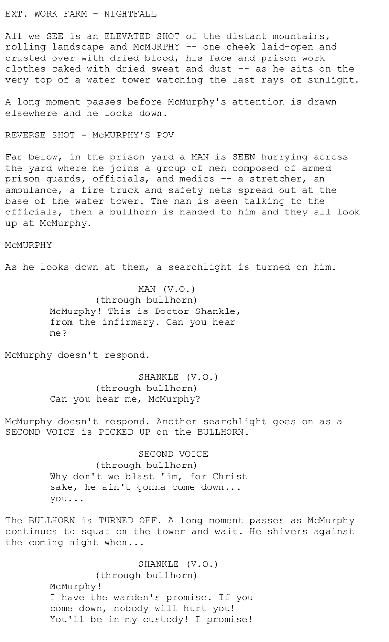 Page One: ‘One Flew Over the Cuckoo’s Nest’ (1975)