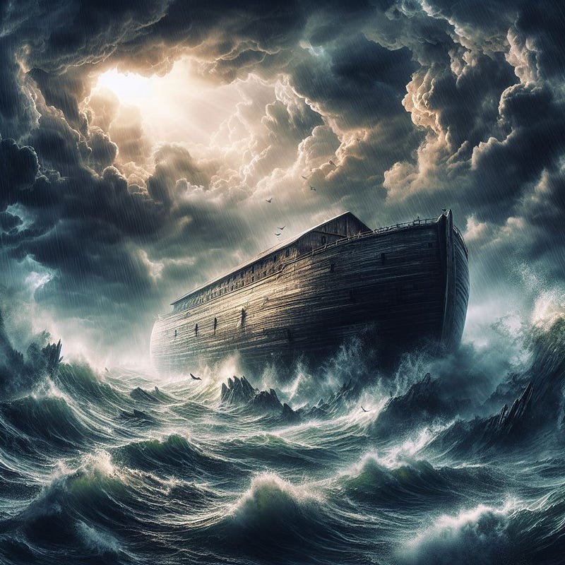 Two Versions of the Great Flood in the Bible