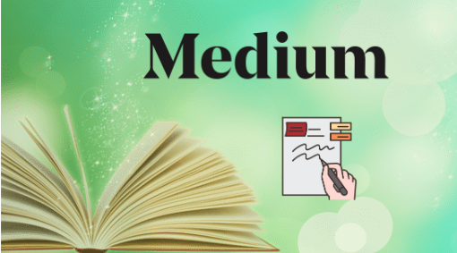Do You Write On Medium With A Book In Mind?