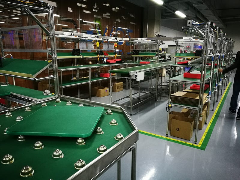 Shenzhen Valley Ventures’ prototyping space has small production
lines.