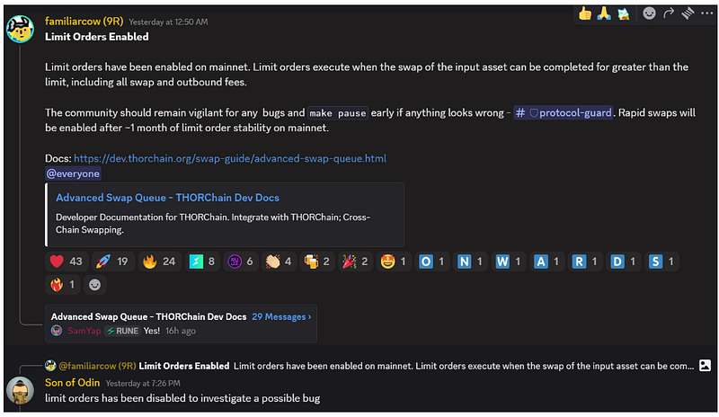 TCC THORChain Updates (Oct 2025)