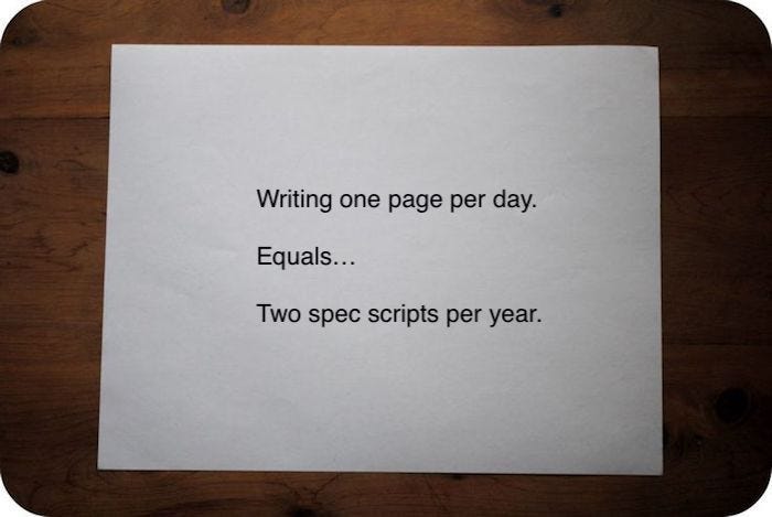 Ways To Write (Part 3): One Page Per Day