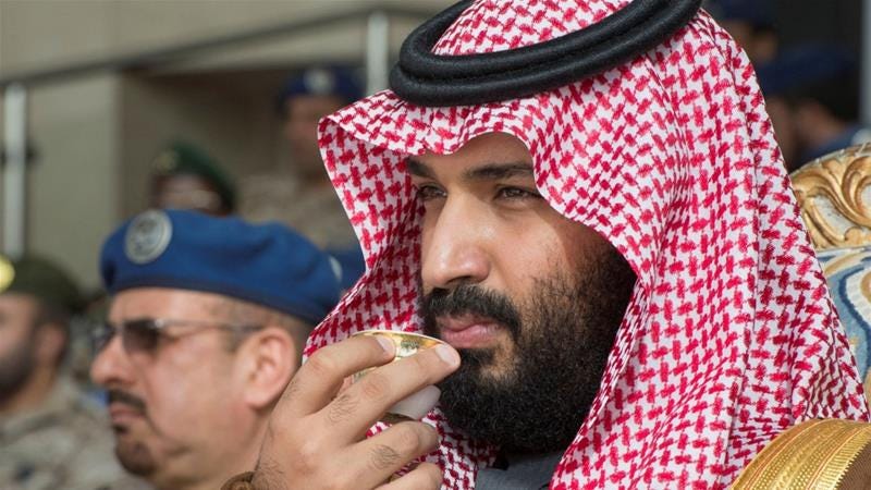 Saudi Arabia’s Crown Prince, Muhammad bin Salman (Photo by Reuters)